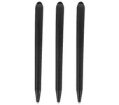 Pantallas táctiles de 3 piezas Lápiz óptico Pantalla infrarroja Lápiz óptico capacitivo Lápiz táctil de pizarra electrónica Negro 16.00X1.50X1.50CM