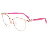 Monturas Swarovski SK5443 028 ORO ROSA BRILLANTE 52/18/140 MUJER 52 mm