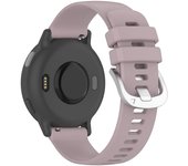 Para Garmin vivoactive 5/GarminActive 5 Correa de Silicona de 20 mm con hebilla de acero Púrpura Type G Garmin vivoactive 5