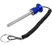 2024Pasador magnético de pila de pesas con cuerda de tracción Accesorios para equipos de entrenamiento de fuerzaAzul