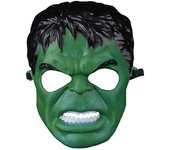Dibujos animados de plástico Marvels Héroe Hulk Batmans Capitán América Spiderman & Irons Man Máscara Máscara regular de Hulk