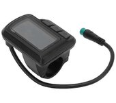 Medidor de pantalla de bicicleta eléctrica LCD-EN06 Pantalla 24V 36V 48V con pantalla de velocidad de alimentación USB Enchufe impermeable para bic...