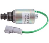 Válvula solenoide de 24V 1543064 154-3064 para CAT Carter 120H 120K 12H 12K 135H 140H 140K 143H 160H 160K 163H Como se muestra