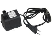 Bomba sumergible AC 220-240V 15W Bomba de agua Bomba de estanque Acuario Enchufe de la UE Negro