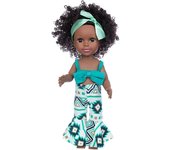 Black Dolls Fashion African Girl Dolls Play Doll 14 pulgadas para niños perfecto para regalo de cumpleaños