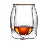 Taza con un vaso de doble vaso para whisky B
