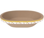 Cat Scratcher Lounge Sleeping Board Crafts Furniture Protective Pet Supplies Round Diameter 46cm Longitud ovalada 51cm Other