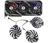 Ventilador de enfriamiento de tarjeta gráfica de 7 pines de 95 mm para Asus Rog Strix Rtx 3060 3070 3080 Ti