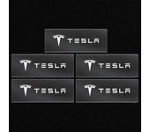 Pegatinas decorativas resistentes al calor del freno de la pinza del coche para el modelo Tesla 3 S X Y Style Roadster Invader Coil Mod Wye K80 Acc...