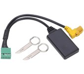 MMI 3G AMI 12Pin Bluetooth 5.0 AUX Cable Adaptador Entrada de audio inalámbrico Reemplazo para A4 A6 Q5 Q7 A5 S5 NO.90517-hy