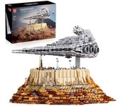 Maqueta de Super Destructor Estelar, 5162 + Piezas de Nave Espacial UCS Imperial Conjuntos de Construcción, Impresionantes Ideas de Regalos de Jugu...
