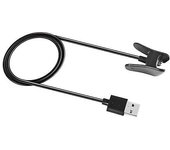 Watch Parts Cargador de plástico para smartwatch Garmin Vivosmart 4, cable de datos, cable de repuesto, 1m