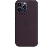 Funda de silicona Apple con MagSafe para iPhone 14 Pro Max saúco