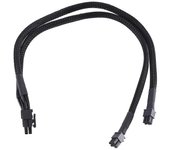 Doble mini de 6 pines a 8 pines Adaptador de corriente con adaptador de corriente de tarjeta de video PCI Express para Mac Pro Tower/Power Mac G5 d...