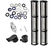 6957953900 Kits de repuesto para pulverizadores sin aire, 248212 Kit de reparación de bomba 257352 válvula de pulverizador 24406 Como se muestra