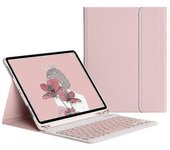 Funda para iPad Mini 4/5 de 7,9 pulgadas con teclado: protege y escribe sin esfuerzo Rosa