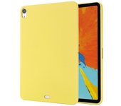 Carcasa de silicona líquida para tableta inteligente para iPad Air 11 (2024) / Air (2022) / (2020) - Amarillo Multicolor Yellow
