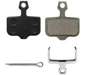 Pastillas de freno de metal sinterizado Pastillas de freno de disco para SPEEDUAL ZERO 8X 10X 11X VSETT 10+ G1 Scoote eléctrico Negro