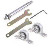 M14 Rosca Eje Eje Polea Ajuste Chuck K01-65 K02-65/50 4 pulgadas Hoja de sierra Diy
