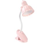 Clip On Light Lámpara de Cama Portátil Lámpara de Escritorio Led Para Niños Oficina Escritorio Naranja Rosa 2.2cmx3cmx15cm