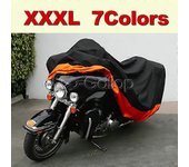 XXXL Cubierta de motocicleta para Harley Road King Electra Glide Street Glide Tourings / Honda Goldwing / Yamaha ROYAL STAR Venture Purple