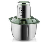 Procesador de alimentos eléctrico de 1000 W picadora de carne picadora de alimentos de acero inoxidable picadora de verduras mezcladora de procesam...