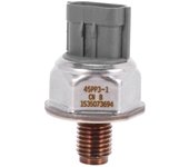 Sensor de presión de combustible Common Rail 45PP3-1 1465A034A 8C1Q9D280AA para Navara D40 2.5 Plata negra
