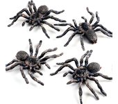 SBSG Araña Realista Gigante Falsa Araña Acción Modelo De Plástico Tarántula Animal Figuras De Juguete Juguetes De Aprendizaje Educativo Realista Pa...