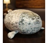 Stuffed Animals 23.7 pulgadas Juguete de peluche de foca grande Juguete de león marino de peluche suave Peluche de foca gordita para niños Niñas An...