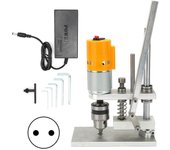 Taladro de banco Buena estabilidad Motor de núcleo de cobre puro Fácil de operar Mini taladro de banco duradero para uso doméstico de bricolaje AC1...