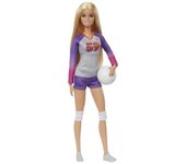 Mattel - Barbie Careers Made to Move Muñeca Jugadora de Voleibol [COLECCIONABLES] Muñeca de papel importación de EE. UU.