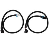 2 piezas de arnés de coleta de inyector de combustible de 24 pulgadas 1204318 de repuesto para Polaris Ranger 800 RZR 800