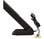 Antena WiFi 6E 2T2R 2.4G / 5G / 6G para antena WiFi 6e de placa base B660 H670 Negro
