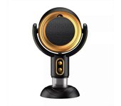 Purificador de humo portátil recargable, mini ventilador de cocina interior, campana extractora portátil oro