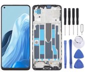 Digitalizador de pantalla LCD OLED Ensamblaje completo con marco For OPPO Find X5 Lite