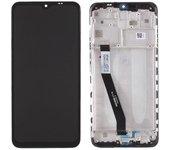 Aodai Compatible con la pantalla LCD Xiaomi Redmi 9 Grado C y el conjunto del digitalizador + la pieza de repuesto del marco