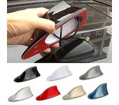 Señal mejorada Universal Coche Aleta de Tiburón Antena Auto Techo Fm/am Radio Reemplazo de Antena OiR Azul