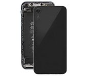 Cubierta trasera con adhesivo para iPhone XR Negro