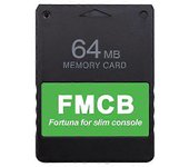 Tarjeta de memoria para consola de juegos delgada serie SPCH-7 / 9xxxxx - FMCB Free Mcboot PS2 64M
