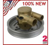 AP03 Bomba de agua de mar cruda 21212799 de agua de mar para motores Volvo Penta 43L, 50L y 57 3812519