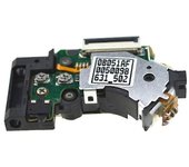 PVR802W Lector de lentes para 2 consolas para piezas delgadas 70000 90000 juegos para consola PS2 Negro