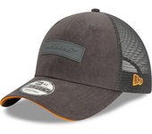 Gorra New Era 9Forty Mesh Snapback - SUEDE McLaren carbón Carbón de leña
