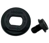 1Set N621119 Abrazadera de hoja de brida exterior de sierra circular y perno compatible con DCS391 DCS367 DCS565 Pow