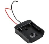 Adaptador de ruedas eléctricas para batería de litio Bosch 18V BAT609 BAT618G Adaptador de batería Conector de alimentación de muelle para converti...