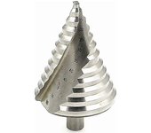 Broca escalonada HSS 6-60mm - Broca en espiral Broca cónica de gran tamaño para metal, madera, plástico-yvan