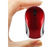 Heyone Ratón inalámbrico Lindo mini ratón de computadora para computadora portátil Bolsillo pequeño USB Ratones ópticos 3 botones Ratón inalámbrico...