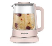 Hervidores eléctricos 1.5l Hervidor eléctrico doméstico Vidrio automático Olla de conservación de la salud 220v Olla de cocción múltiple Flor de té