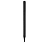 Pantalla táctil Stylus Pen Metal Handwriting Pen para todas las pantallas capacitivas Pantallas resistivas Teléfonos móviles y tabletas Negro