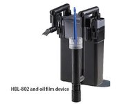 -801/802/803 Filtro de tanque montado en la pared Barril de peces Acuario Hierba externa SmallIn- Aceite HBL 802 EU Adapter Plug
