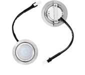 Luz de campana extractora, bombillas de luz de campana extractora de 2 piezas, luz LED de campana extractora de acero inoxidable de reemplazo Luz d...